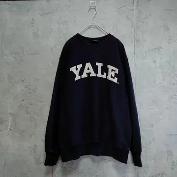 SHIPS 칼리지 YALE UNIVERSITY 맨투맨 네이비 L