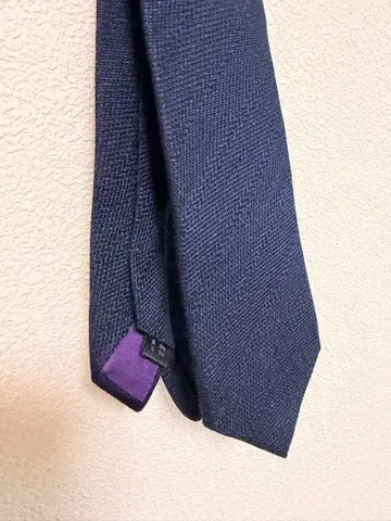 EPOCA UOMO (에포카 워모) 네이비 무지 넥타이