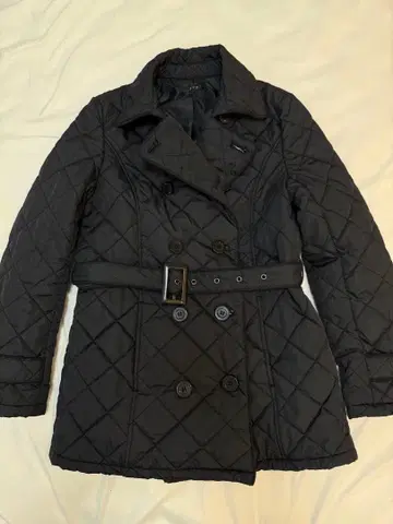 [새상품급] a.v.v 블랙 퀼팅 자켓