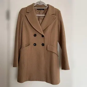 Green Label Relaxing 베이지 체스터 코트