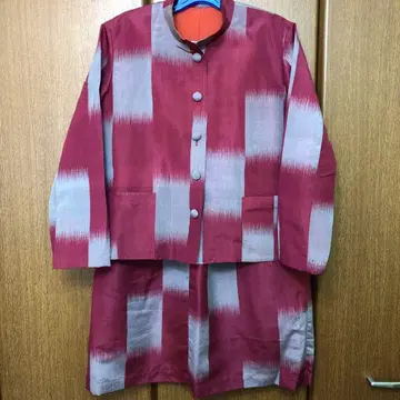 앤티크 기모노 리메이크 의류 스커트 셋업