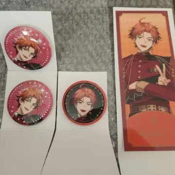 IMPACT 키타미 유세이 캔 배지 특전 카드 4종 세트