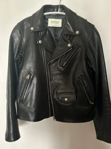 beautiful people 가죽 라이더 자켓 양가죽 블랙 M