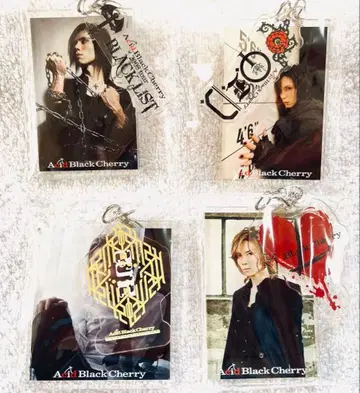 [ Acid Black Cherry 언제나 함께 연 키링 4종 ]