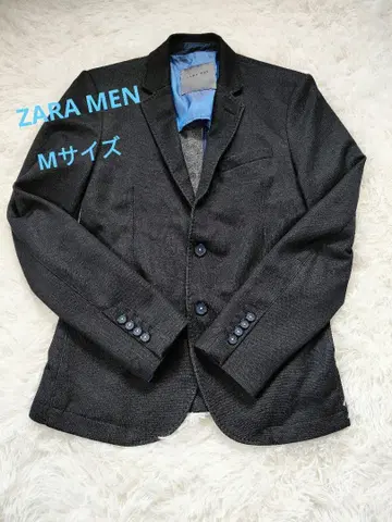 [ 특가 ] ZARA MEN 테일러드 자켓 네이비 파랑 M