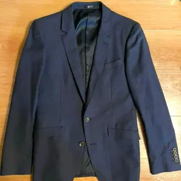 정장 셀렉트 네이비 바즈아이 2버튼 수트