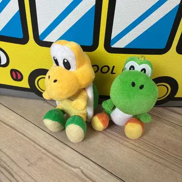 굼바&요시 슈퍼 마리오 봉제 인형