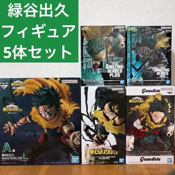 히로아카 미도리야 이즈쿠 피규어 5체 묶음 세트