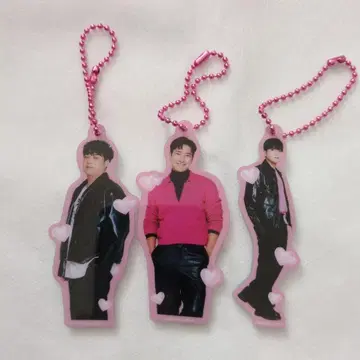 SUPERJUNIOR 아크릴 키링 시원, 신동, 려욱 3점