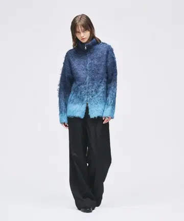 selle glant 그라데이션 드라이버 니트 가디건