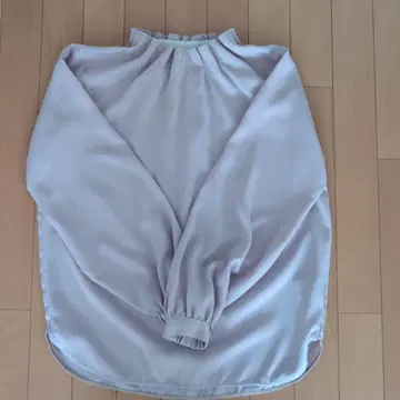 SHIPS 옅은 핑크색 개더 블라우스