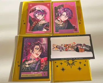 니지산지 IMPACT 태양조 와타라이 히바리 카드 4점 세트