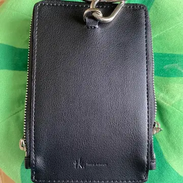 블랙 가죽 스마트폰 숄더백