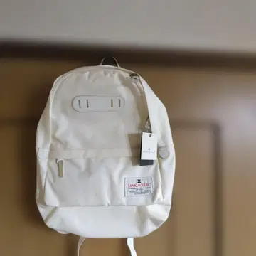 미사용 택 포함 마카베릭 화이트 백팩