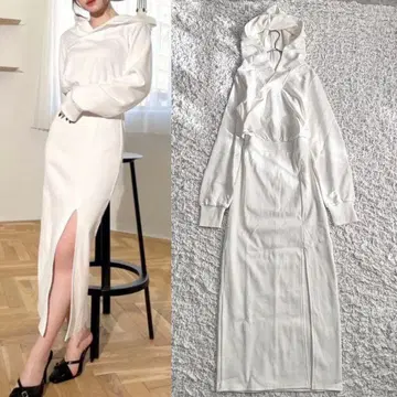 [새상품급] RESEXXY 리젝시 맨투맨 후디 원피스 M