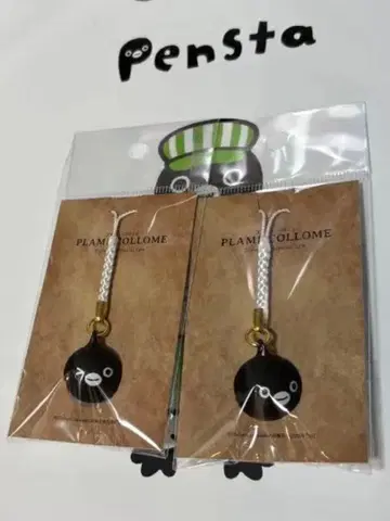 Suica 펭귄 방울 2개