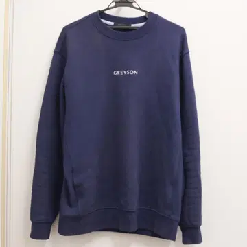 그레이슨 맨투맨 네이비 S GREYSON 골프