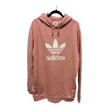 adidas 핑크 후드티 맨투맨 원피스 XO 사이즈 빅 사이즈