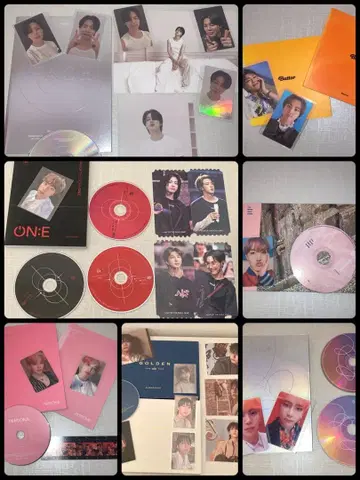 BTS 앨범 세트 트레이딩 카드 포함 묶음 판매