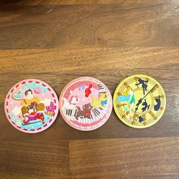 디즈니 자수 배지 3개 세트