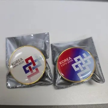 2025 오사카 엑스포 한국관 배지 2종