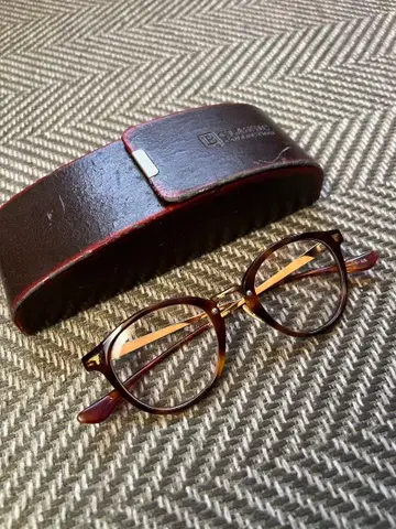 BJ CLASSIC COLLECTION 콤비 안경 브라운