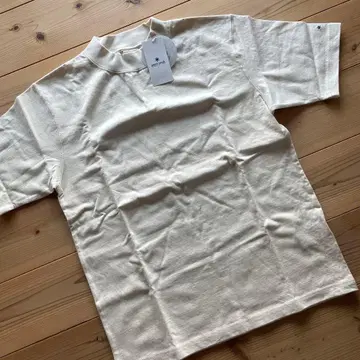 새상품 snow peak 남성용 아이보리 T셔츠 M