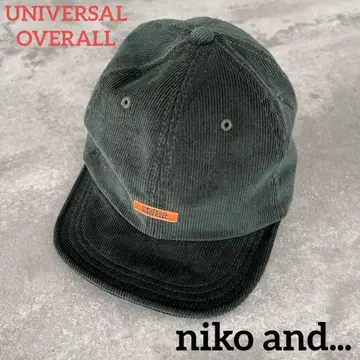 UNIVERSAL OVERALL 코듀로이 캡 니코앤드