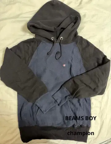 BEAMSBOY 별주 champion 후드티