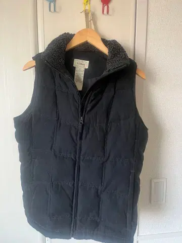 L.L.Bean 블랙 퀼팅 다운 베스트 M