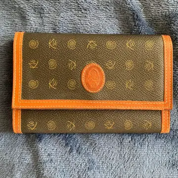 KENZIA 빈티지 장지갑 브라운/오렌지 이탈리아에서 구매
