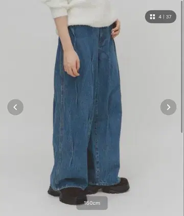 KBF 턱 와이드 팬츠 라이트 블루