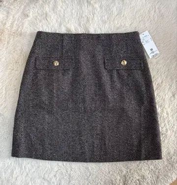 [ 새상품 미사용 ] Free's Mart 프리즈마트 미니 스커트 브라운