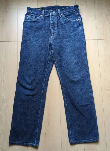 Lee 스트레이트 데님 다크 블루