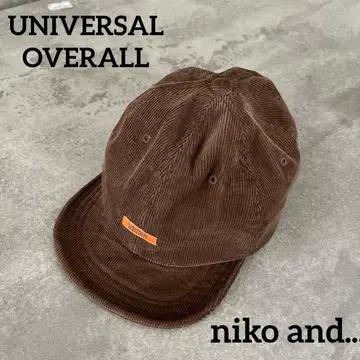 UNIVERSAL OVERALL 코듀로이 캡 니코앤드