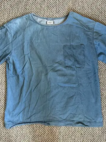 BROWNY 라이트 블루 T셔츠 M 구제 의류