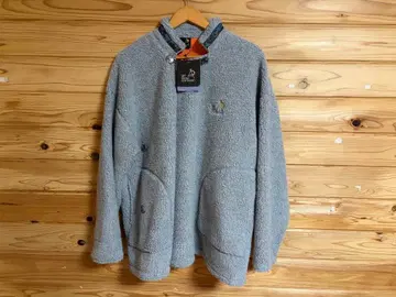 고 슬로우 카라반 플리스 자켓 그레이