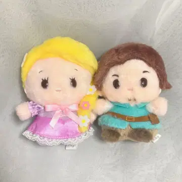 우루포챠짱 라푼젤 플린 라이더 봉제 인형 세트 [유진]