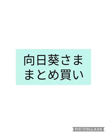 해바라기님 묶음 구매