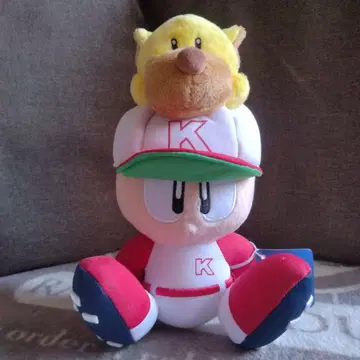 실황 파워풀 프로야구 파워군과 간다의 봉제 인형