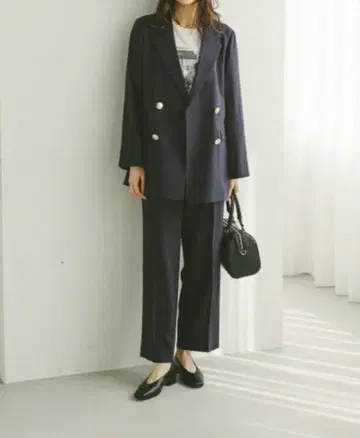 미사용품 관리 용이 셋업 네이비