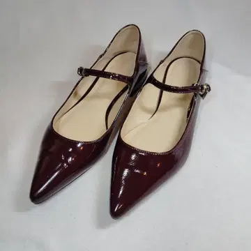 PLST 플라스테 메리 제인 2WAY 펌프스 보르도