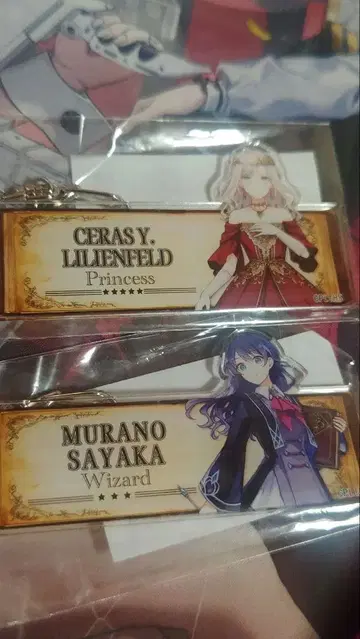 하스노소라 이시카와현 콜라보 무라노 사야카, 세라스 아크릴 키링