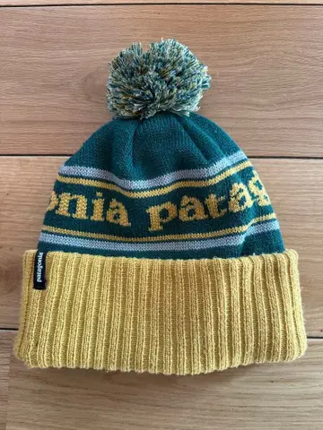 patagonia 폼폼 포함 니트 모자