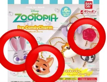 익명 배송 주토피아 아이스캔디 참 키링 닉 주디