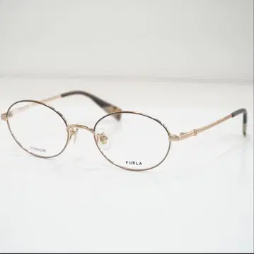 미사용 새상품 FURLA 안경 프레임 여성용 바이컬러