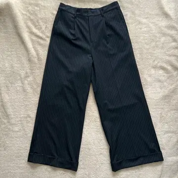 precme. 스트라이프 블랙 슬랙스 L 사이즈