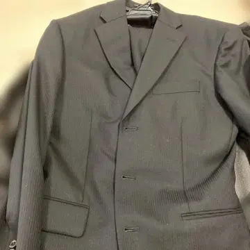 THE CENTURY 블랙 스트라이프 수트 175cm