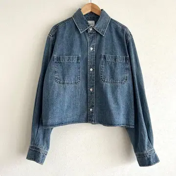 Spick & Span 스픽 앤 스팬 숏 데님 셔츠