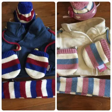 더피 겨울 의류 세트 봉제 인형 포함